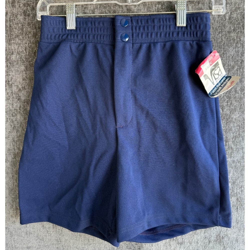 Vintage BIKE Athletic Shorts NWT Womens Medium Navy Blue Coach Softball L450 USA